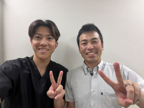 腰椎椎間板ヘルニアのお客様